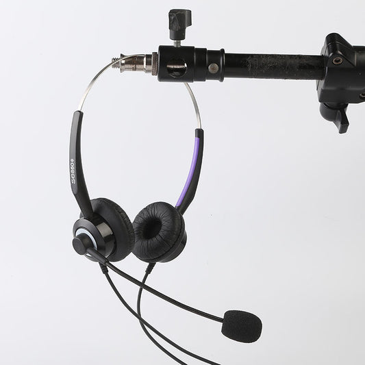 Shouer Headset Headset Adjustable Headset Binaural Mute